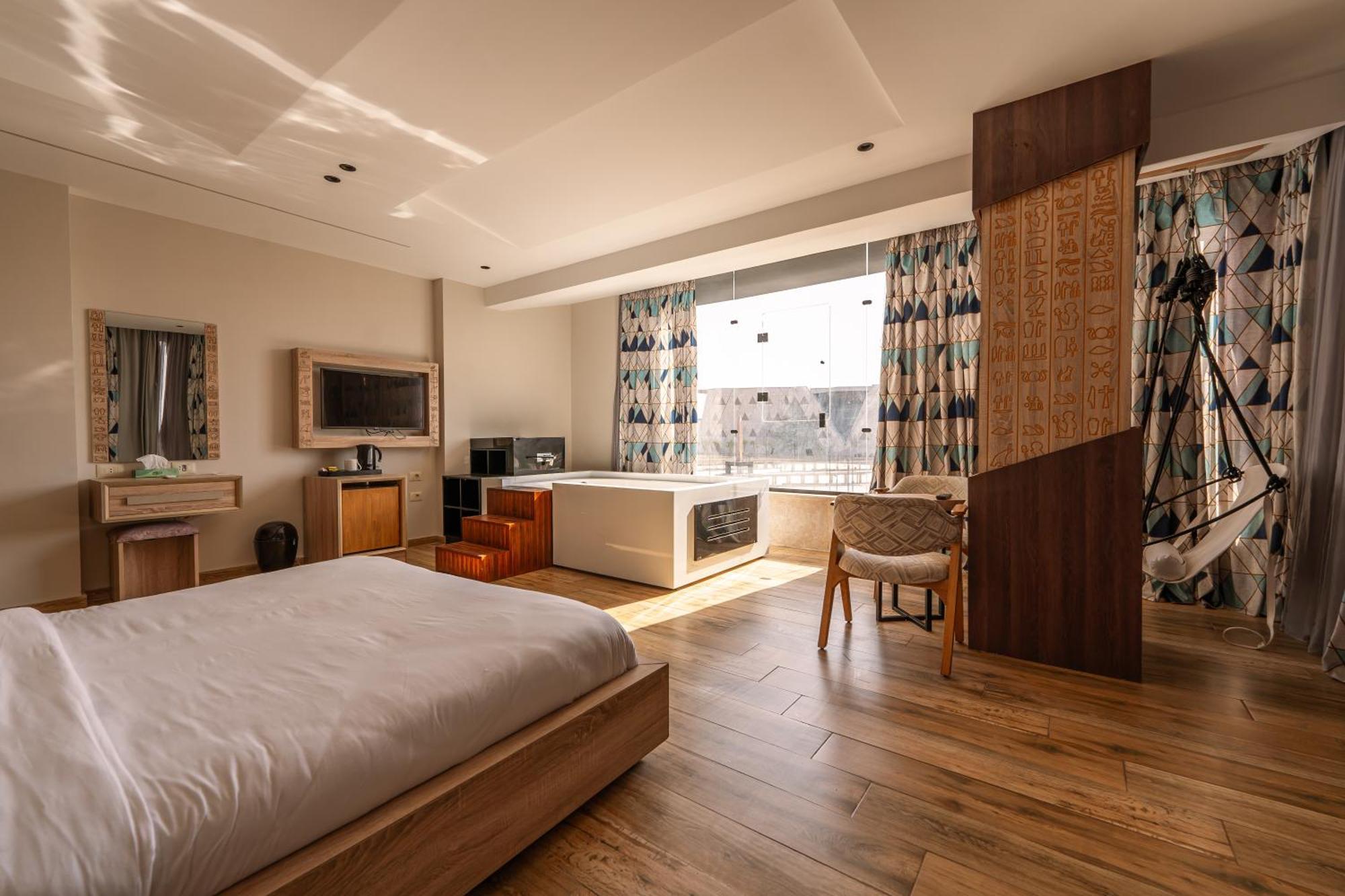 Royal Great Pyramid Inn Kafr Ghatati 外观 照片