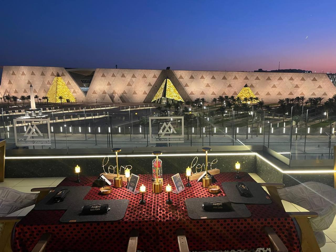 Royal Great Pyramid Inn Kafr Ghatati 外观 照片